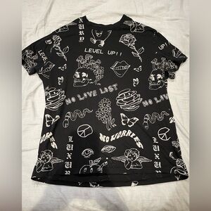Straight Hem T-Shirt